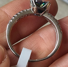 Larger size 11. Elegant Mystic Topaz Ring